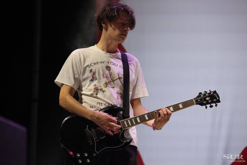 Carolina Durante, durante su actuación del sábado