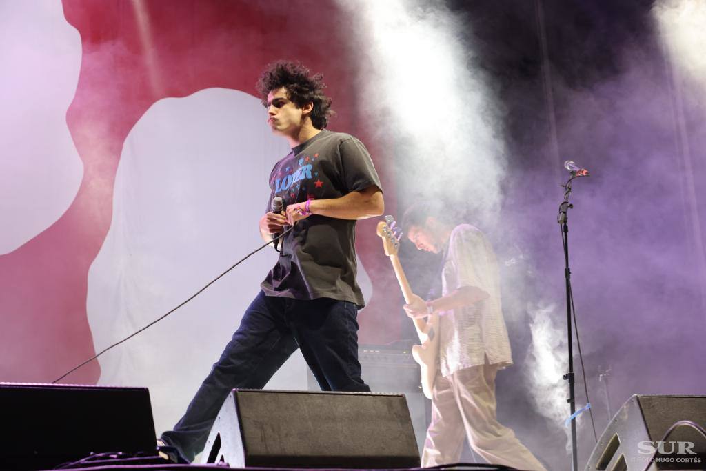 Carolina Durante, durante su actuación del sábado