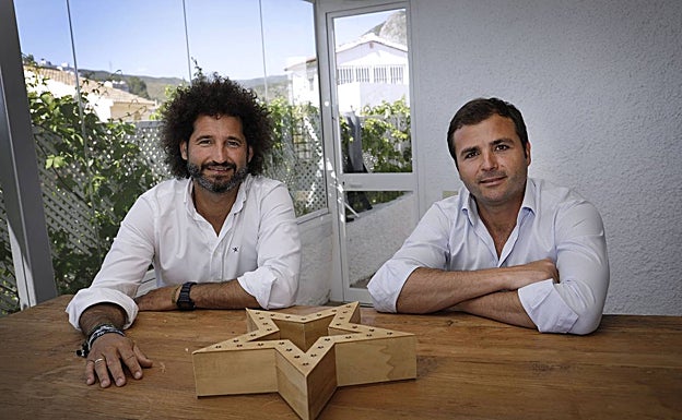 Los malagueños Paco Ávila y Félix Ruiz, fundadores de MEDAC y Playtomic. 