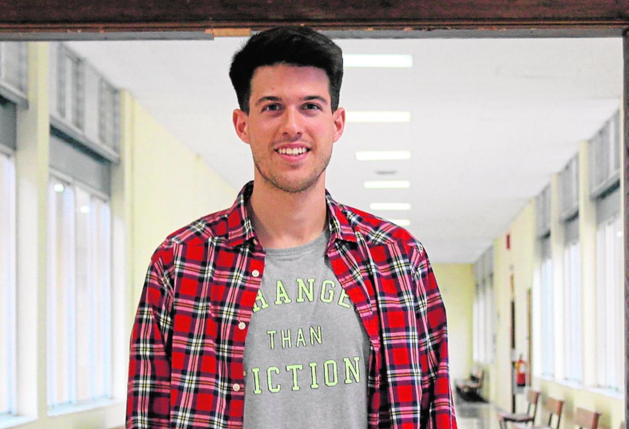 Fernando Puyol, estudiante de Medicina. ana jiménez