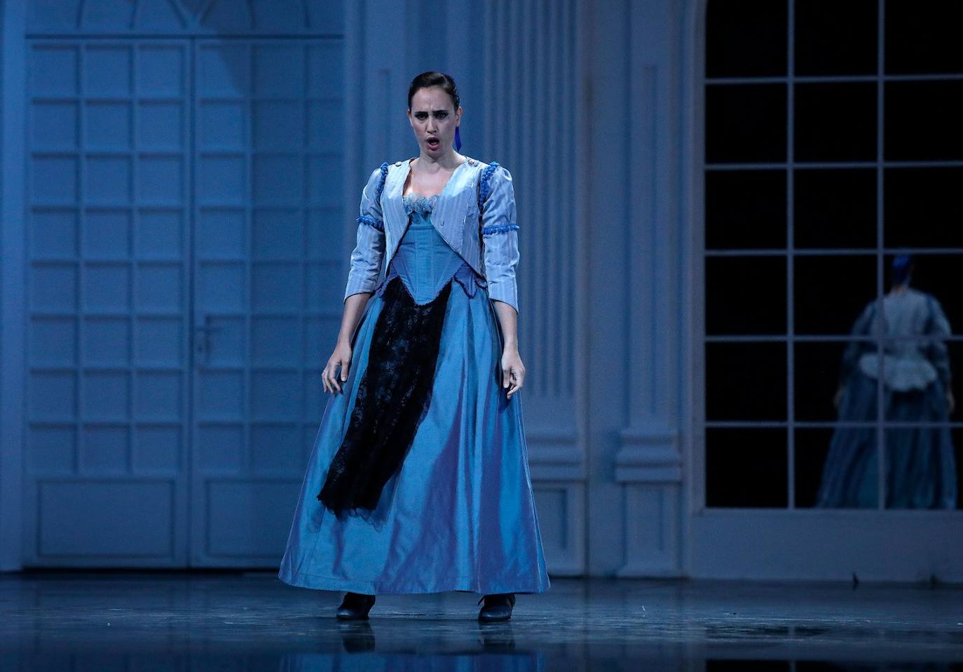 Ensayos de Il Trovatore en el Cervantes. 