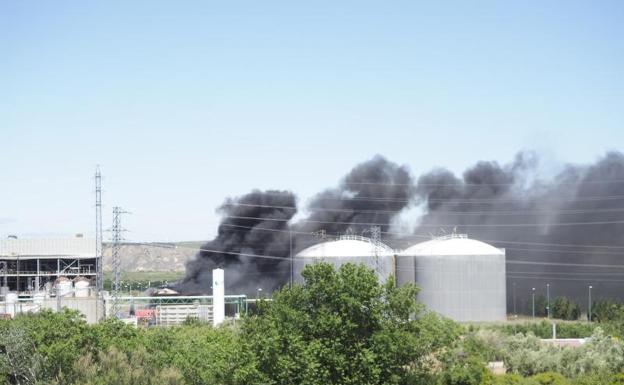 Imagen principal - Imagenes del lugar de la explosión. 