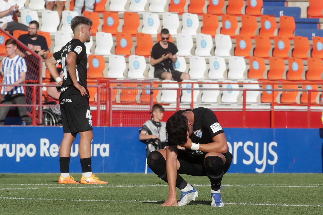 El Málaga despide la temporada con derrota en Lugo. 