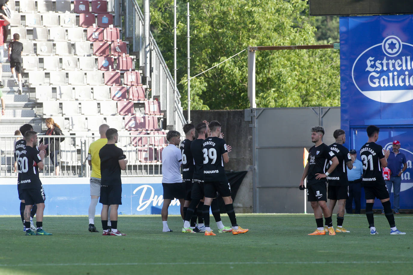 El Málaga despide la temporada con derrota en Lugo. 