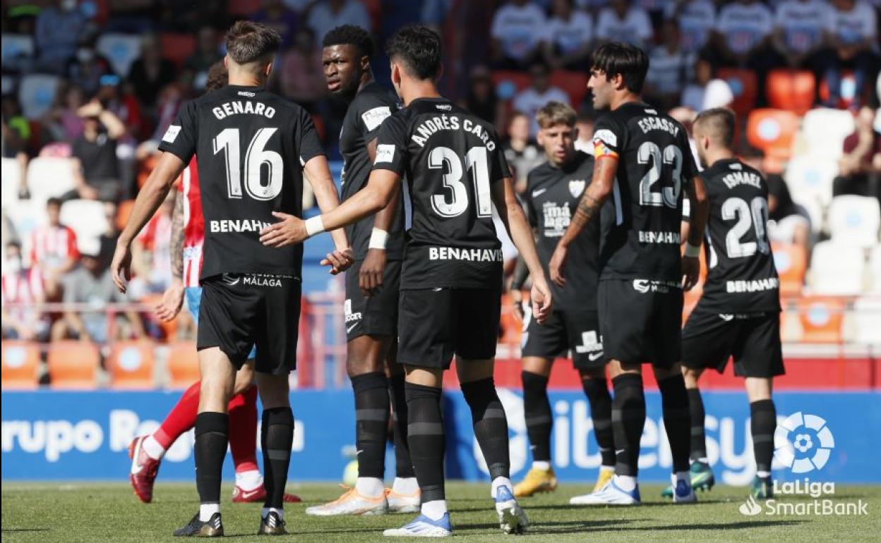 El Málaga, quinto por la cola