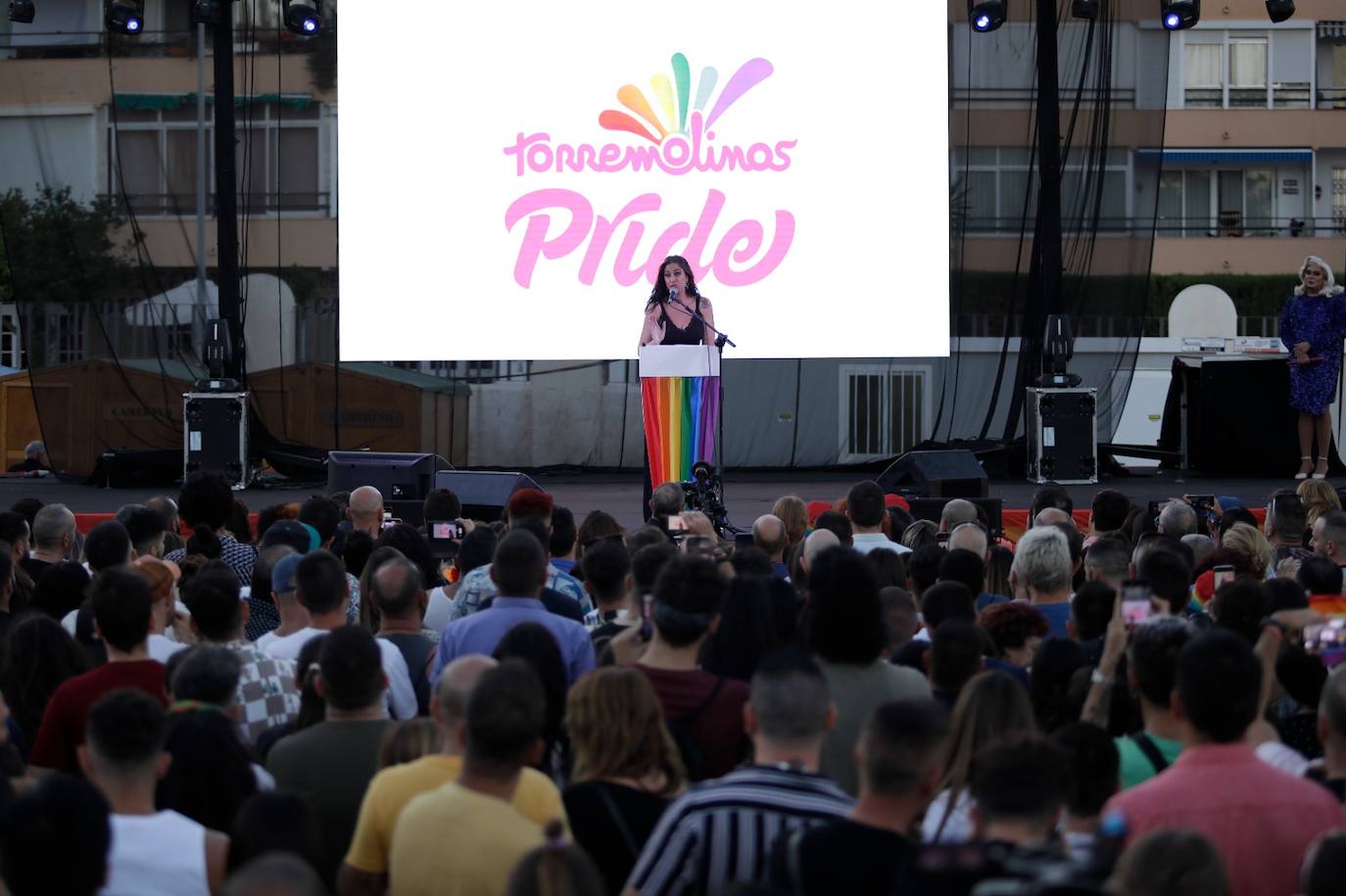 Ambiente festivo y reivindicativo en el Orgullo de Torremolinos 