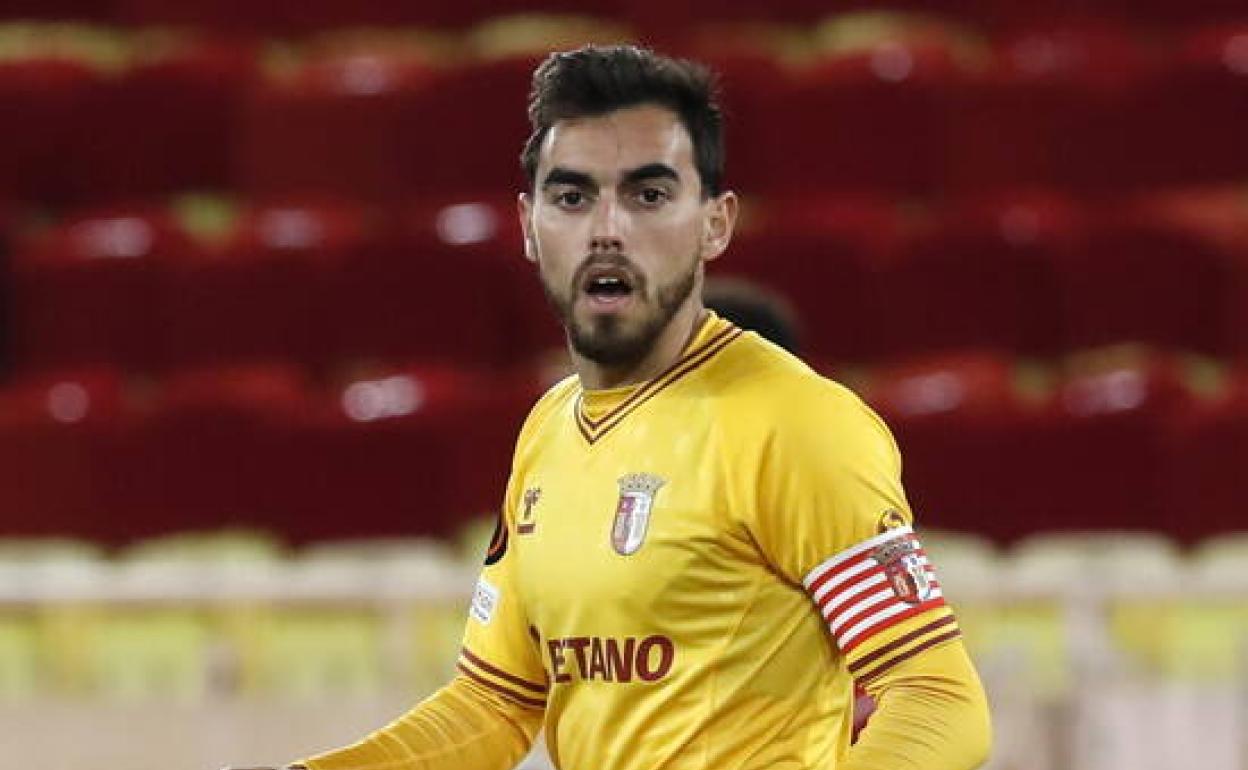 Horta, en un partido con el conjunto portugués. 