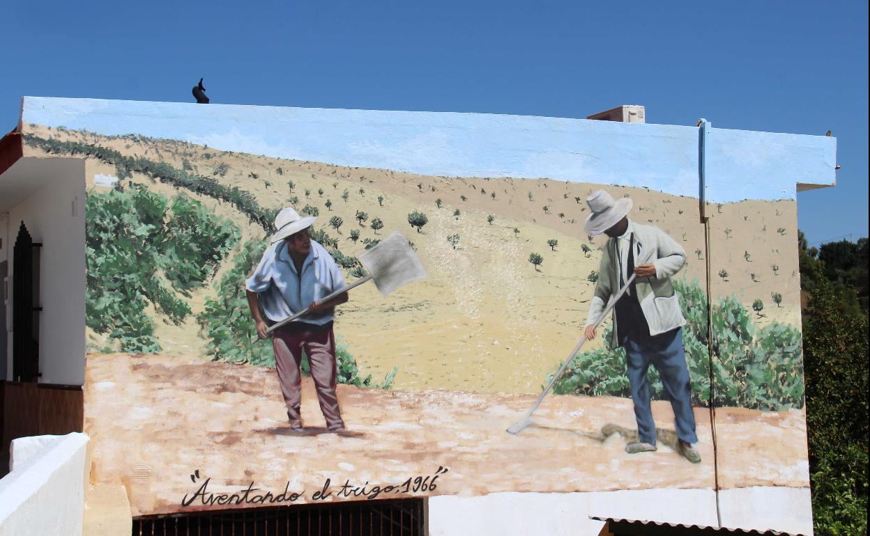 Nuevo mural de Nesui Src en Cártama.