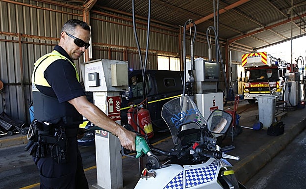 Policía Local y Bomberos son los que más consumen, al margen de la EMT y de Limasam, que tiene su propio sistema. 