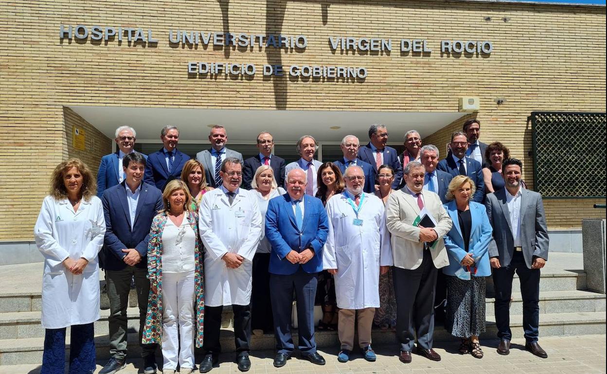 Imagen de la reunión de este lunes del comité de expertos andaluz.