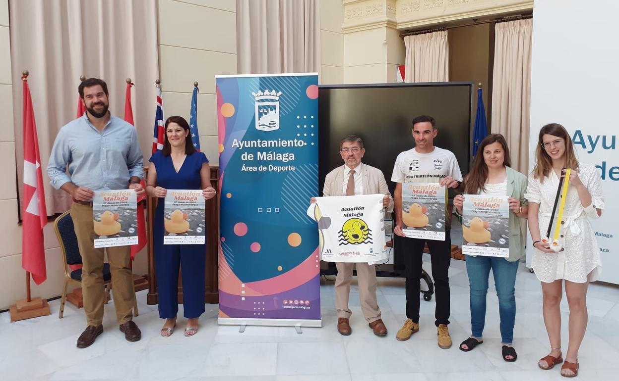 Más de 400 participantes en la nueva edición del Acuatlón Málaga