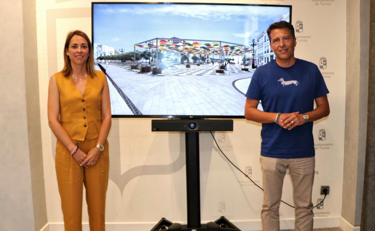 Torrox remodelará la plaza de la Constitución, centro neurálgico del casco histórico