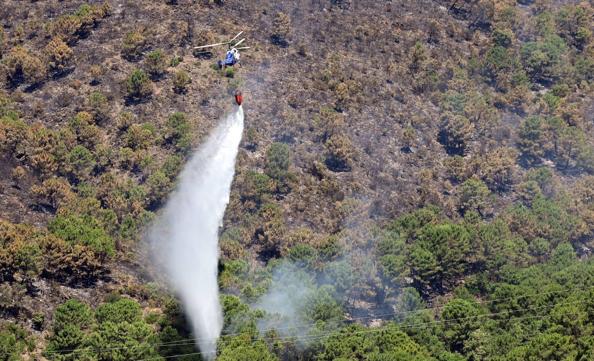 El incendio quedó estabilizado este viernes y se trabaja ahora en su control. 