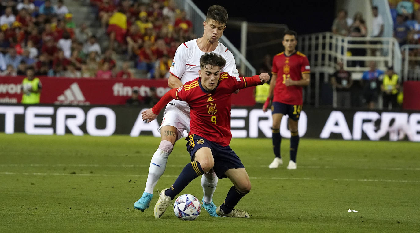 La Rosaleda, llena para ver a La Roja en este partido de Liga de Naciones