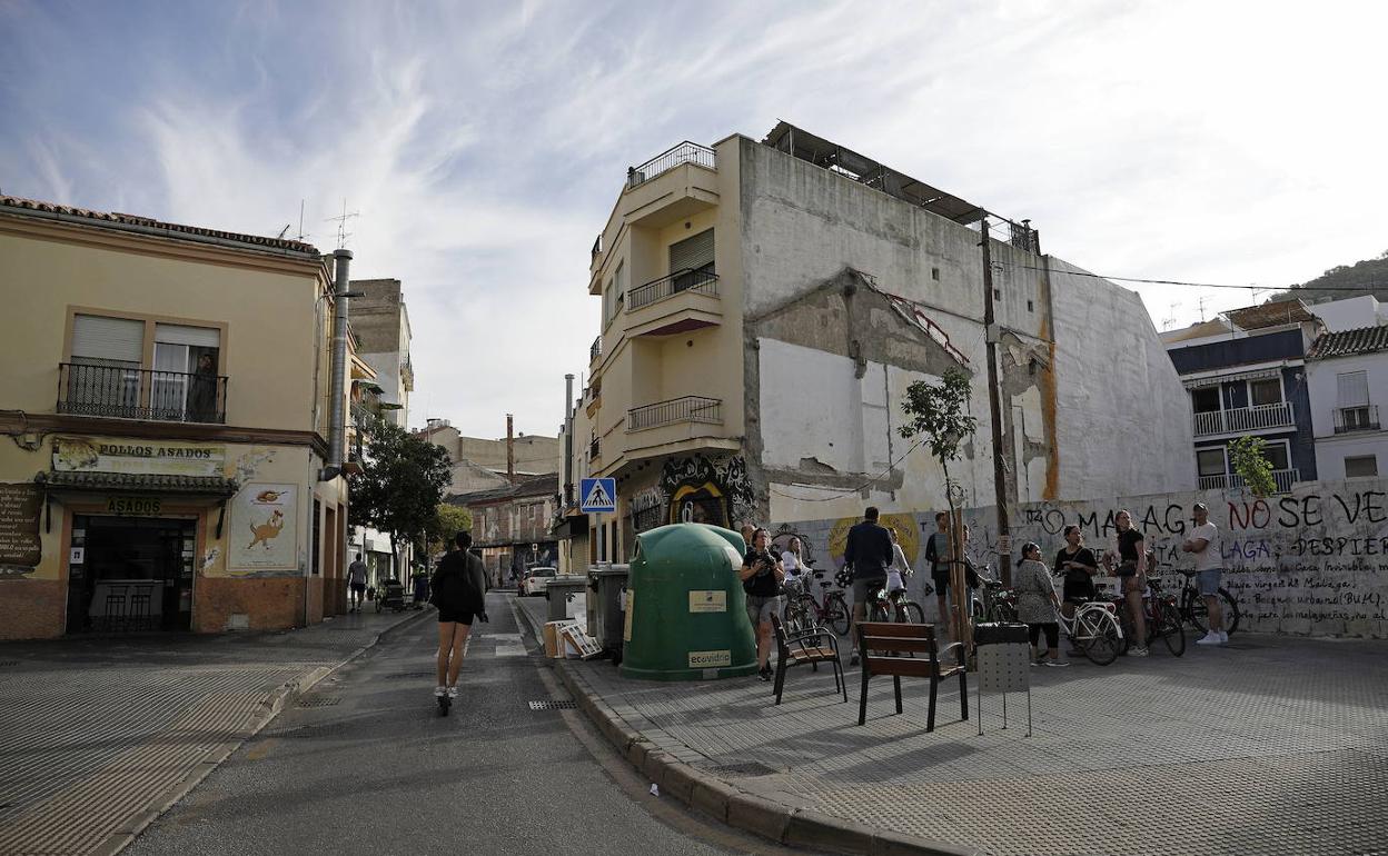 Entorno de la calle Lagunillas. 