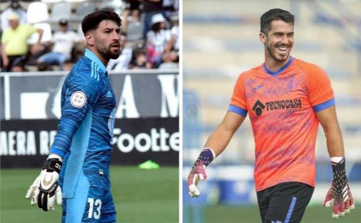 Gonzalo y Rubén Yáñez, con sus equipos de la pasada temporada. 