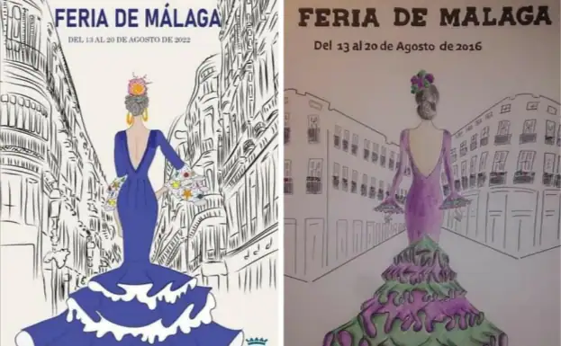 Feria de Málaga 2022: Polémica con el cartel ganador de la Feria de Málaga: ¿hay plagio?