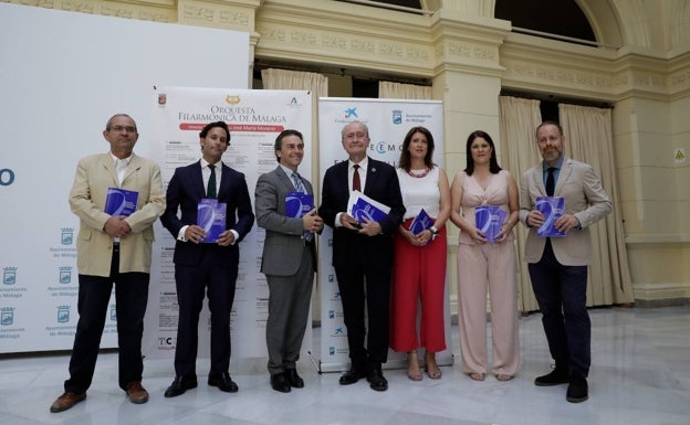 Juan Carlos Ramírez, Luis Felipe Siles, José María Moreno, Francisco de la Torre, Carmen Casero, Noelia Losada y Juan Carlos Barroso. 