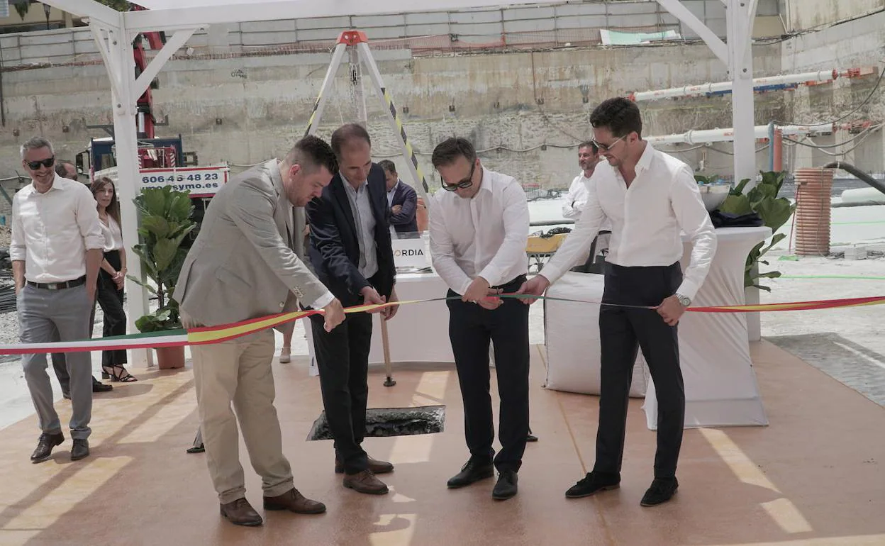 Un momento de la inauguración del proyecto en Fuengirola. 