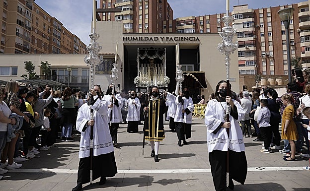 La Virgen de Dolores y Esperanza, el pasado Domingo de Ramos. 