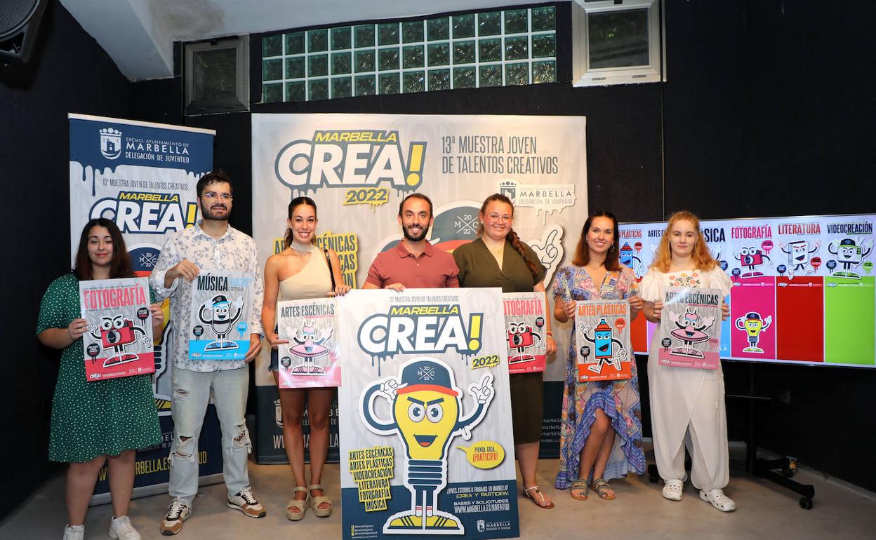 Presentación de Marbella Crea Muestra. 