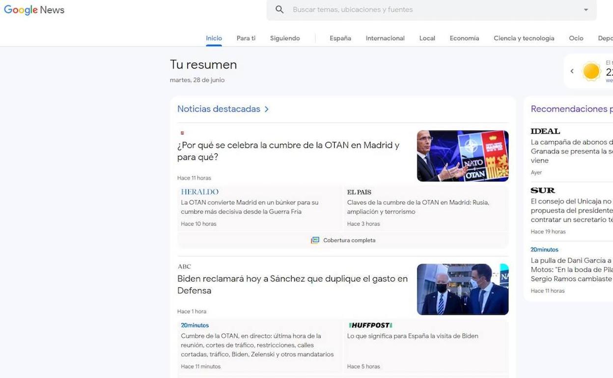 Google News vuelve a España, te contamos qué es y cómo usarlo