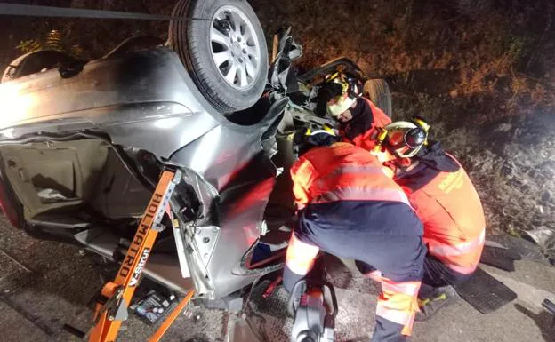Accidente en Ronda con tres jóvenes fallecidos: el conductor no tenía carné
