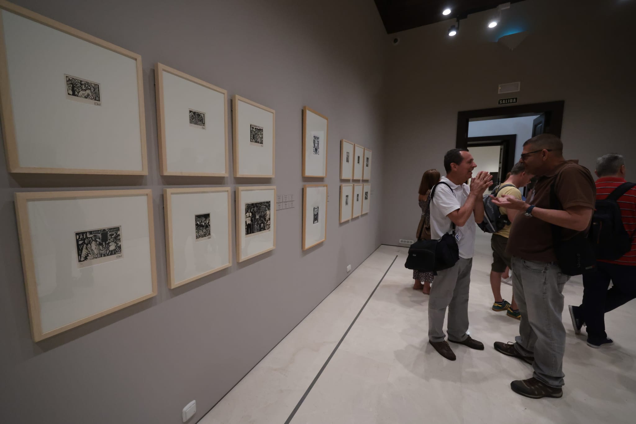 El centro expositivo expone la visión de la España negra. 