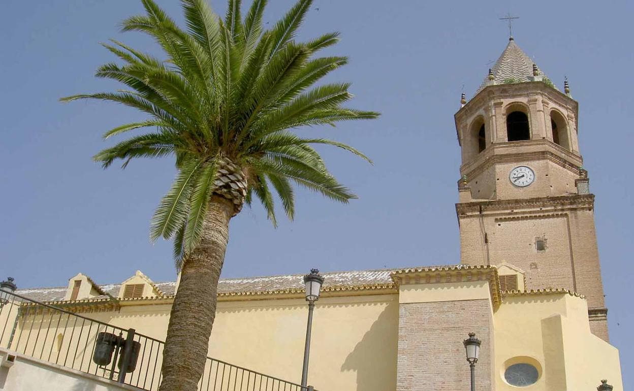 Iglesia de San Juan Bautista, parroquia principal de Vélez-Málaga. 