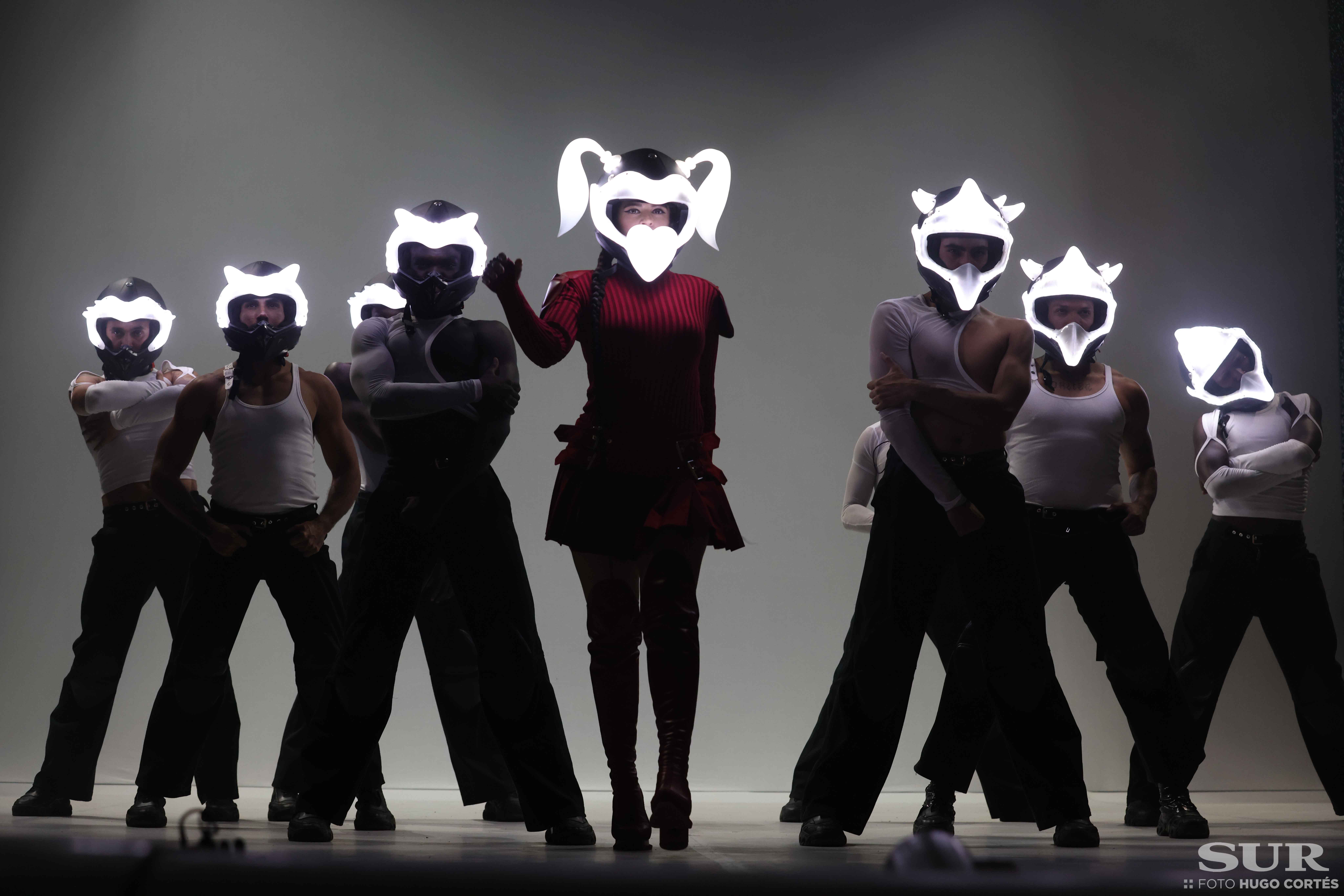 Rosalía ha actuado en Fuengirola. 