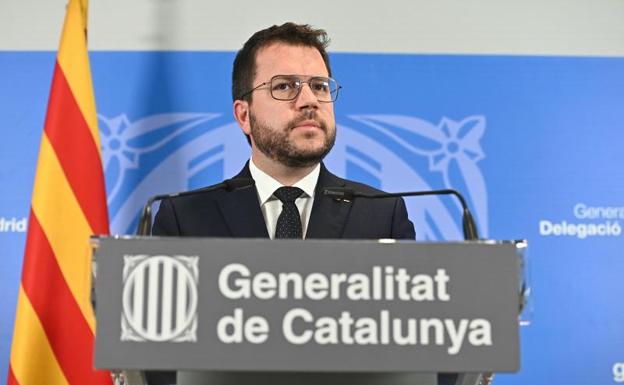 Aragonès fía a la mesa de julio «desjudicializar» el 'procés'