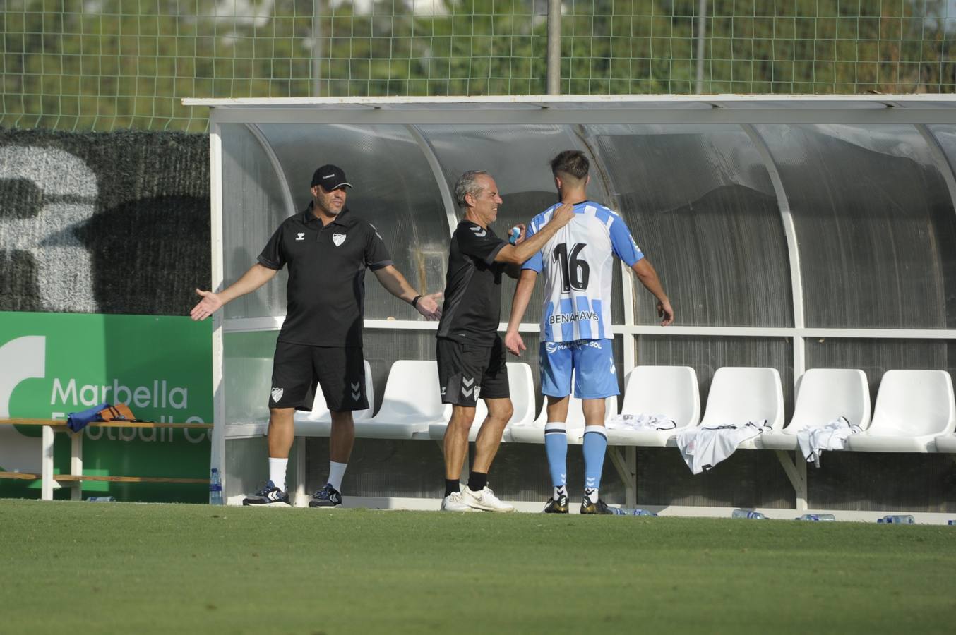 El Málaga ha jugado contra el Hull City en Marbella. 