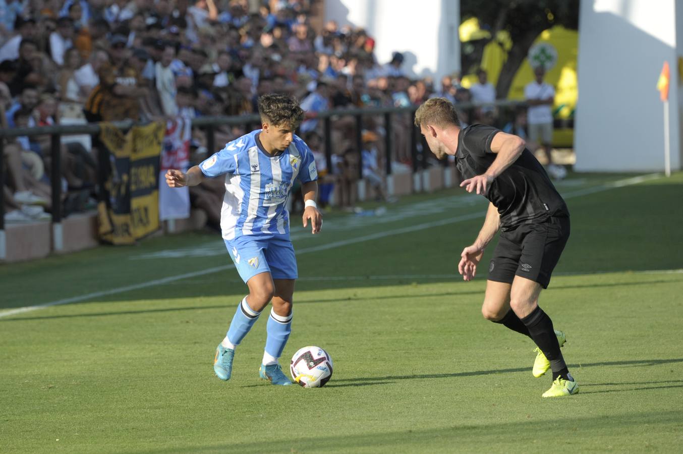 El Málaga ha jugado contra el Hull City en Marbella. 