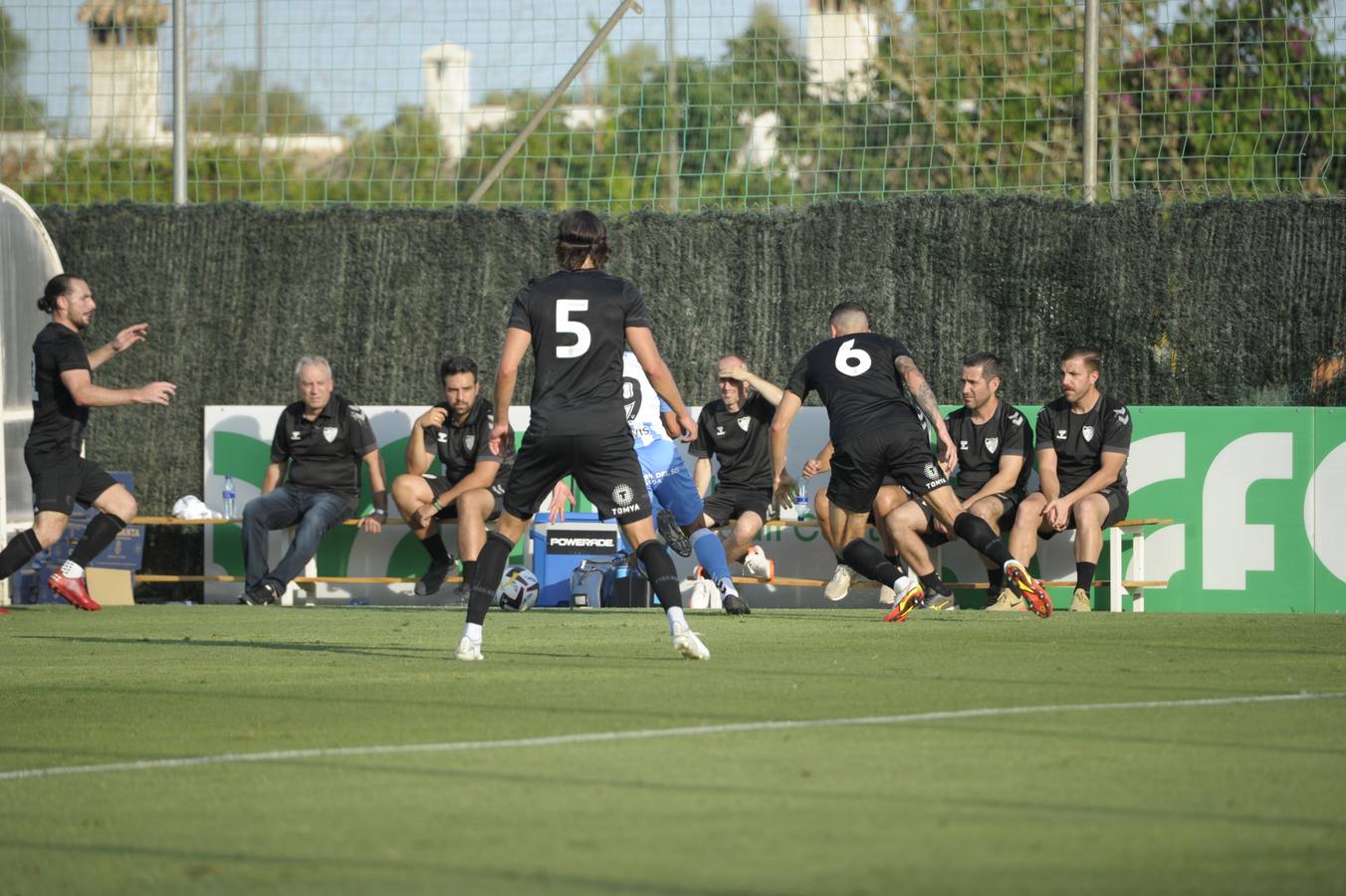 El Málaga ha jugado contra el Hull City en Marbella. 