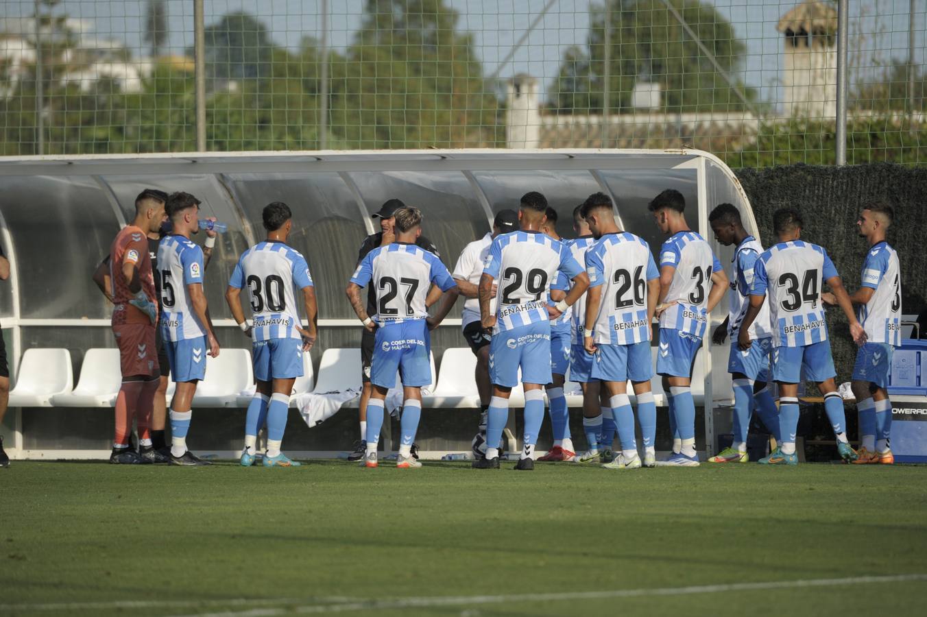 El Málaga ha jugado contra el Hull City en Marbella. 