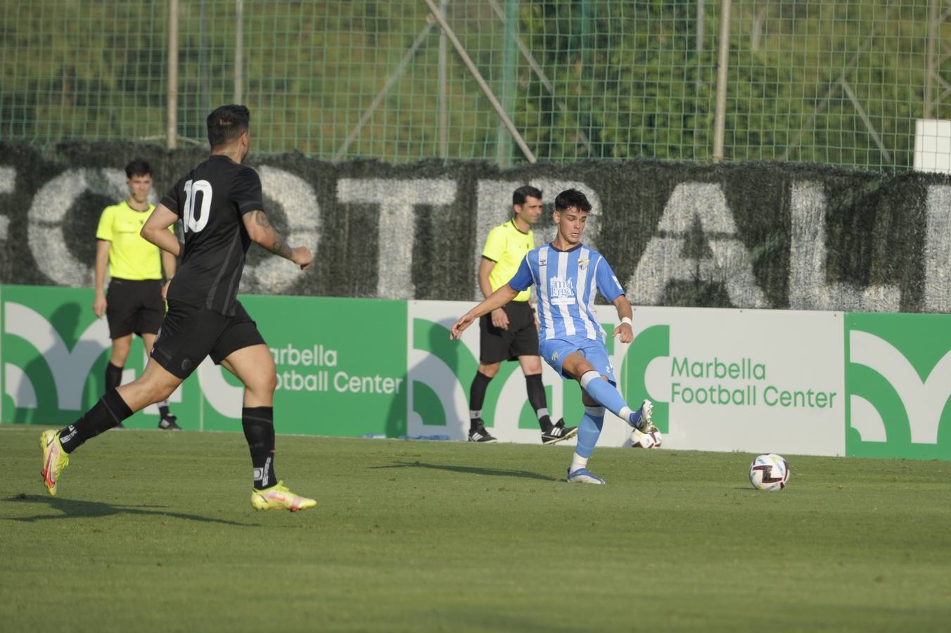 El Málaga ha jugado contra el Hull City en Marbella. 