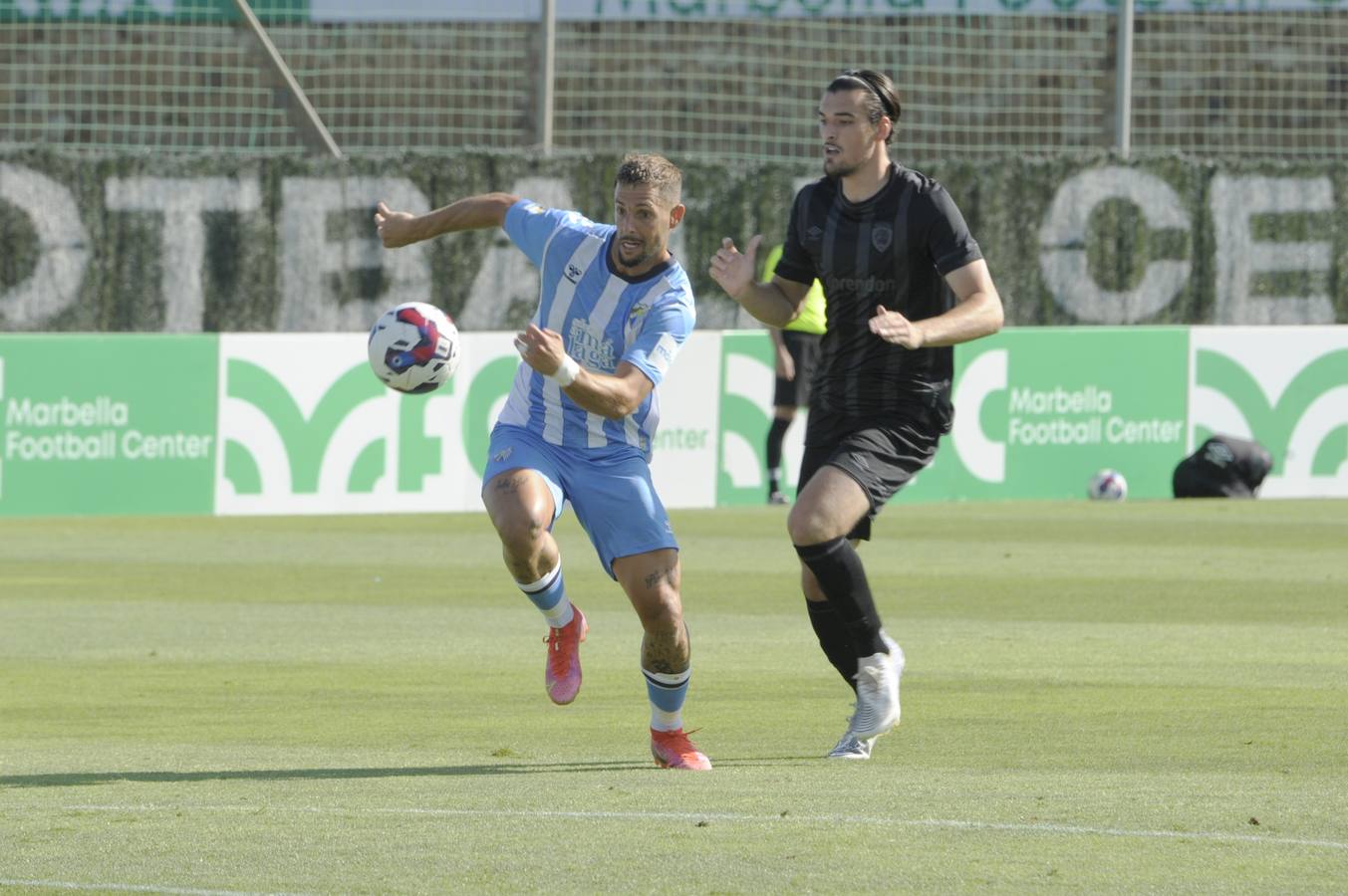 El Málaga ha jugado contra el Hull City. 