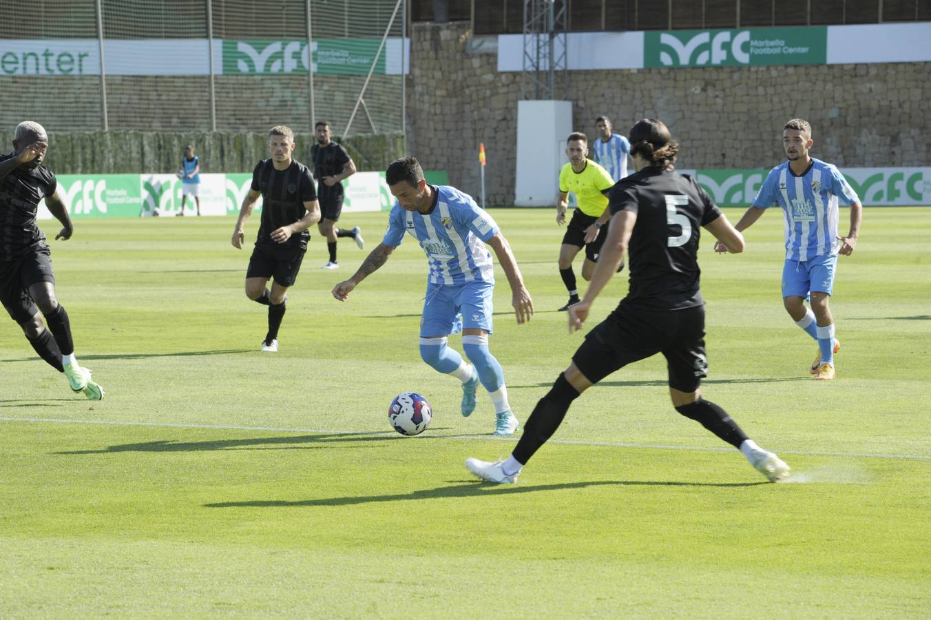 El Málaga ha jugado contra el Hull City. 