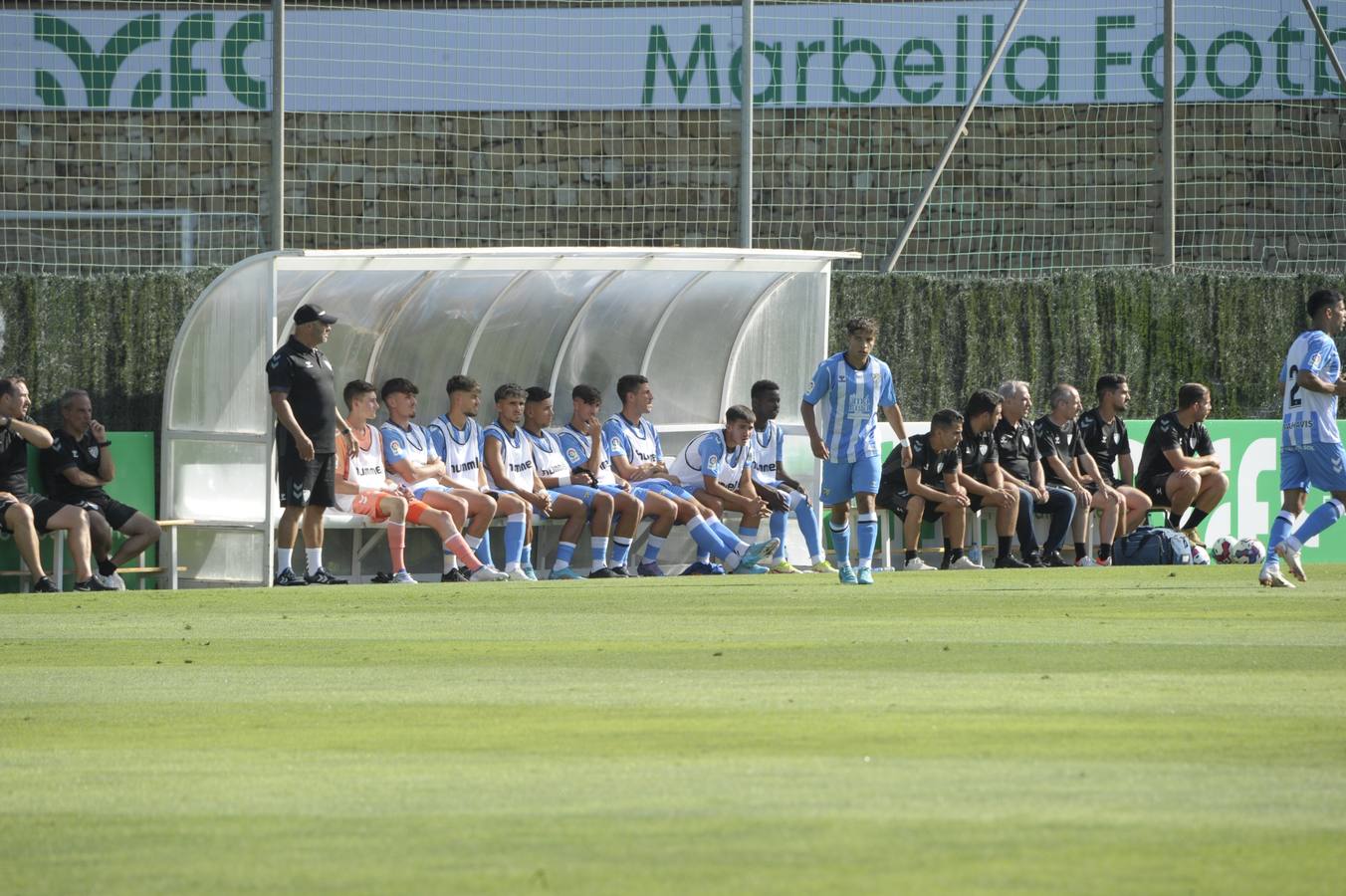 El Málaga ha jugado contra el Hull City. 