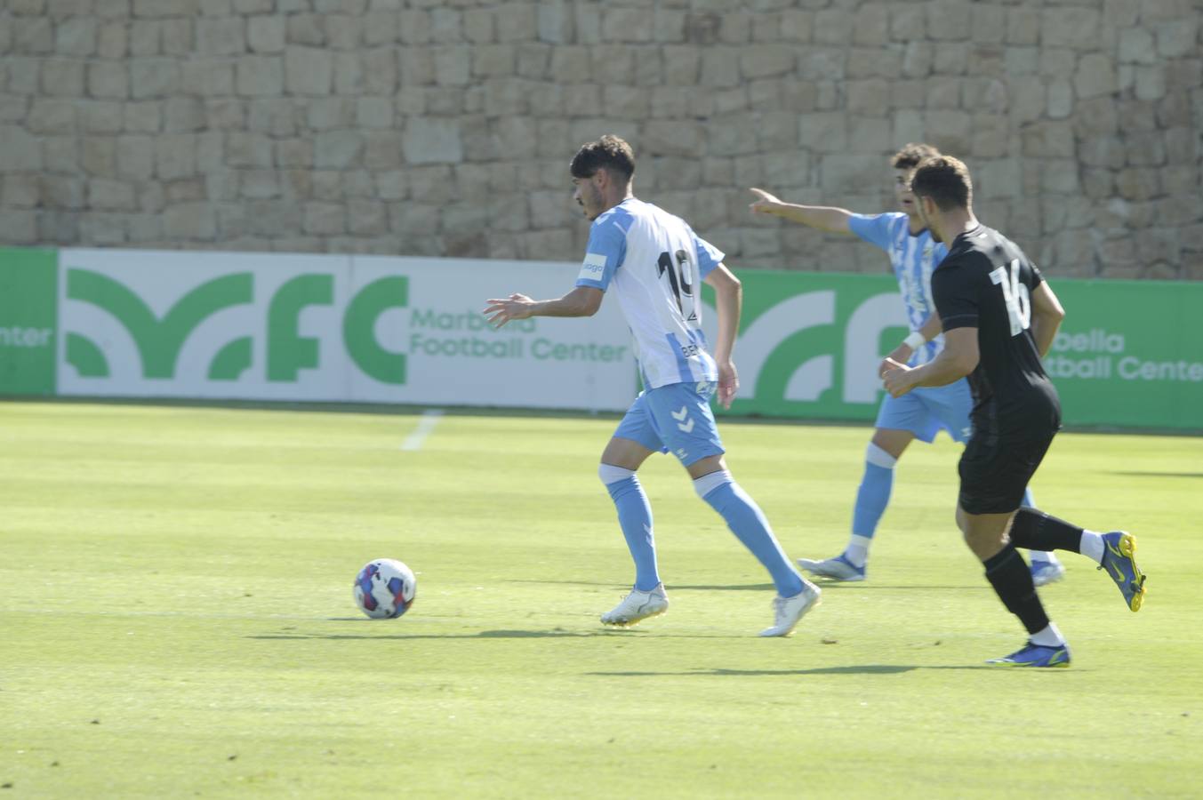 El Málaga ha jugado contra el Hull City. 