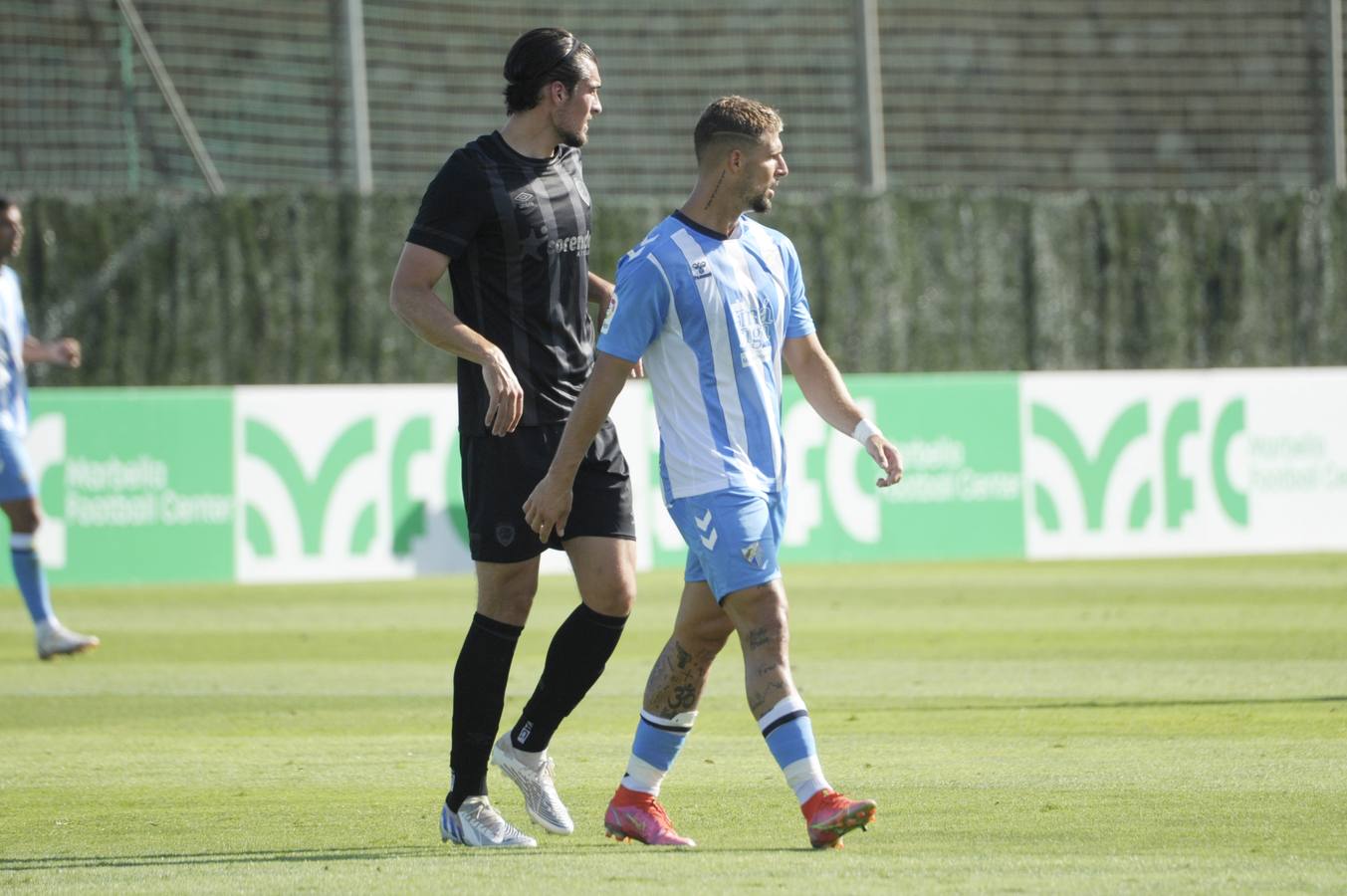 El Málaga ha jugado contra el Hull City. 