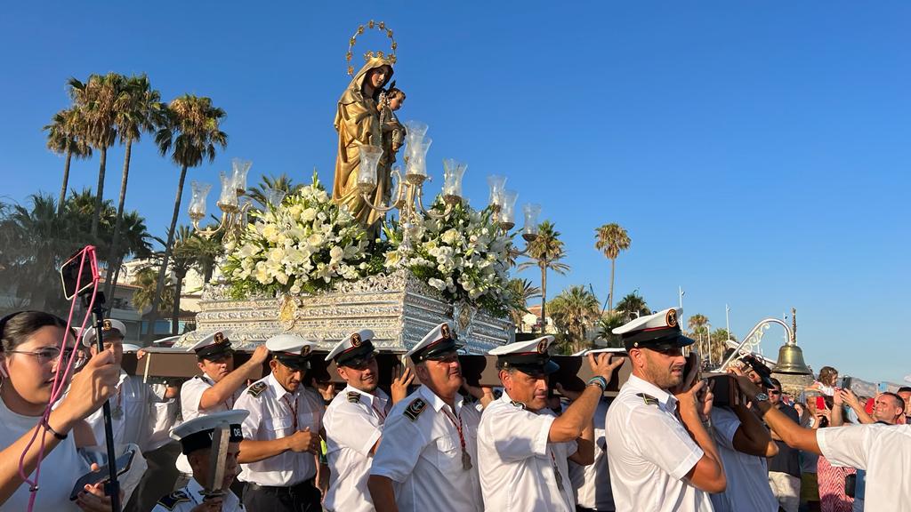 Virgen del Carmen en Nerja