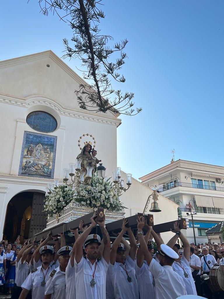 Virgen del Carmen en Nerja