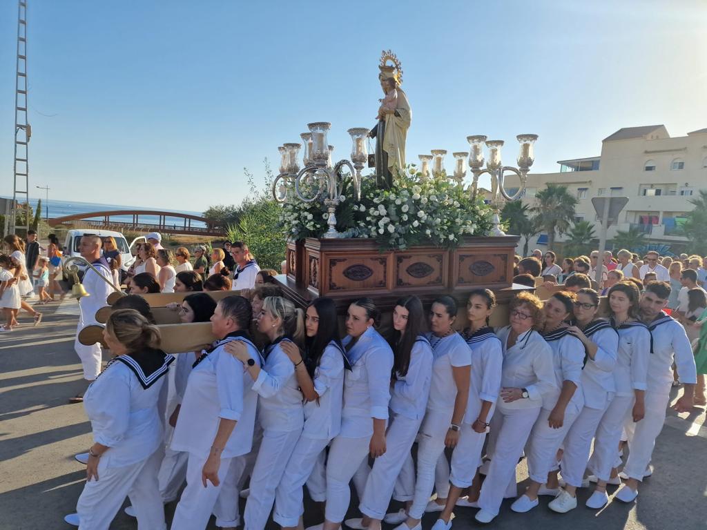 Virgen del Carmen en El Morche (Torrox)