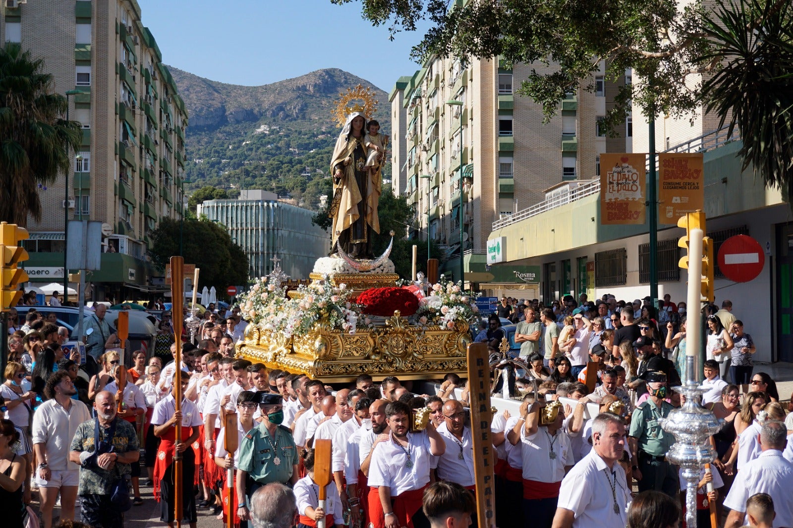 Virgen del Carmen de Pedregalejo. 