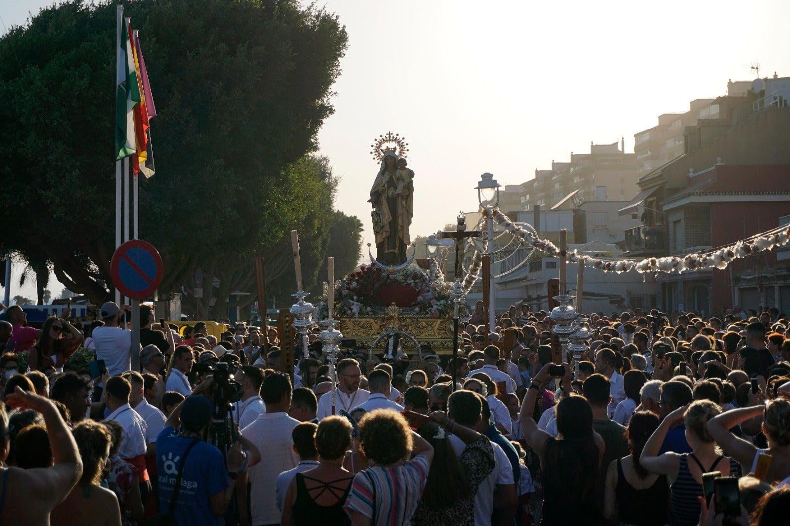 Virgen del Carmen de Pedregalejo. 