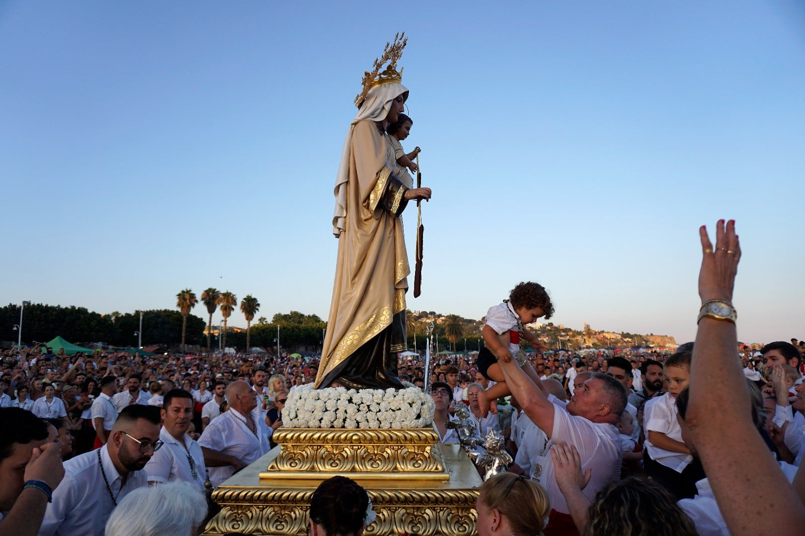 Virgen del Carmen de Pedregalejo. 