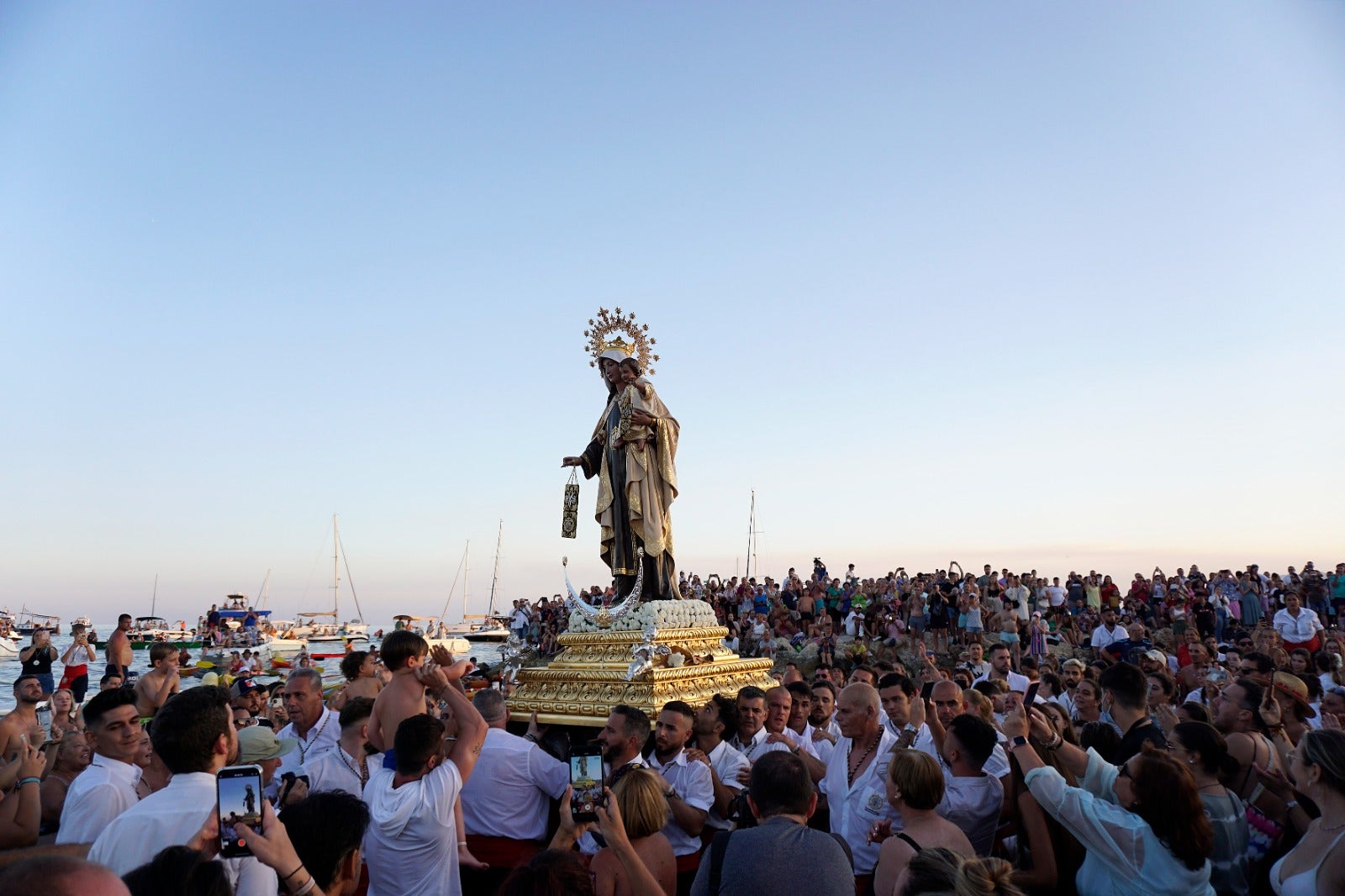 Virgen del Carmen de Pedregalejo. 