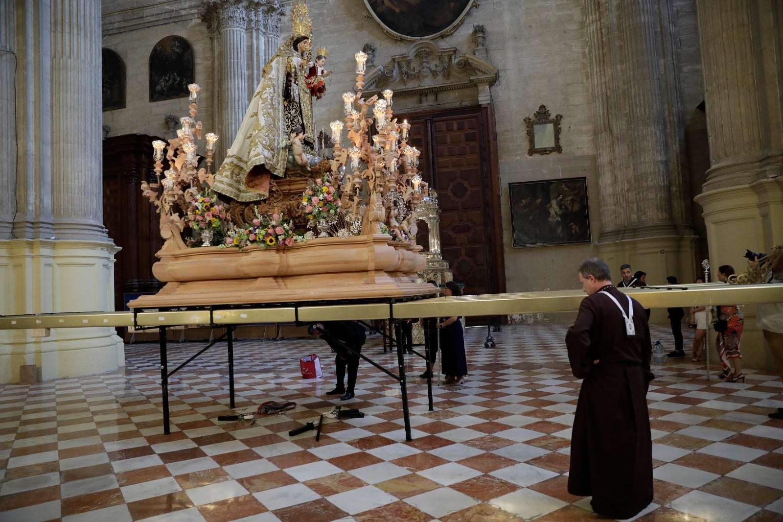 La Virgen del Carmen, este domingo en El Perchel