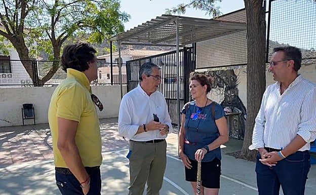 Reunión de trabajo con el Club de Hockey La Candelaria. 